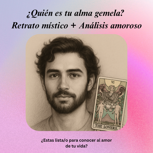 ¿Quién es tu alma gemela? Retrato místico + Análisis amoroso