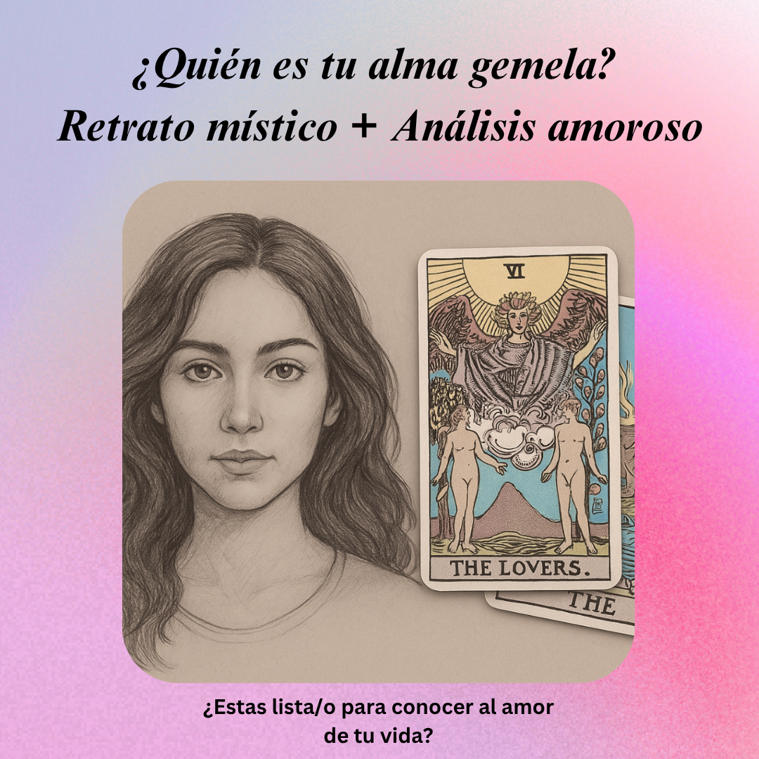¿Quién es tu alma gemela? Retrato místico + Análisis amoroso