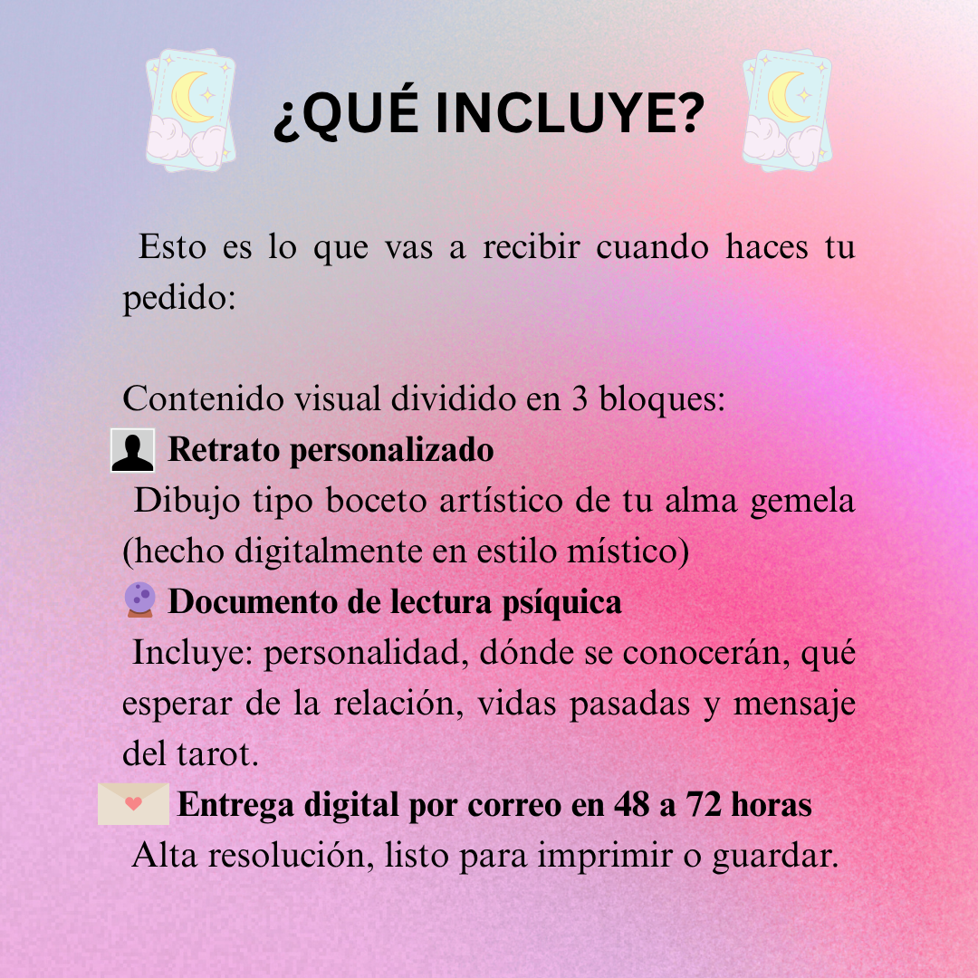 ¿Quién es tu alma gemela? Retrato místico + Análisis amoroso