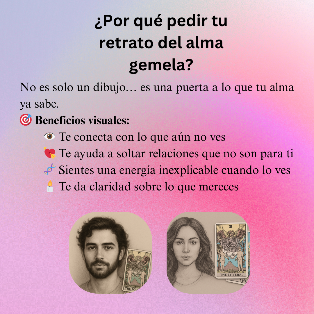 ¿Quién es tu alma gemela? Retrato místico + Análisis amoroso
